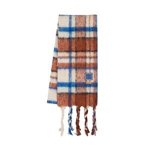 Check Scarf - Ader Error - Wool - Ivory
